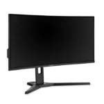 Front view of ViewSonic VX3418-2KPC curved gaming monitor with ultrawide screen