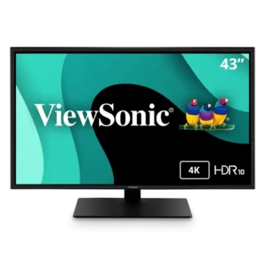 Front view of VX4381-4K large format 4K monitor