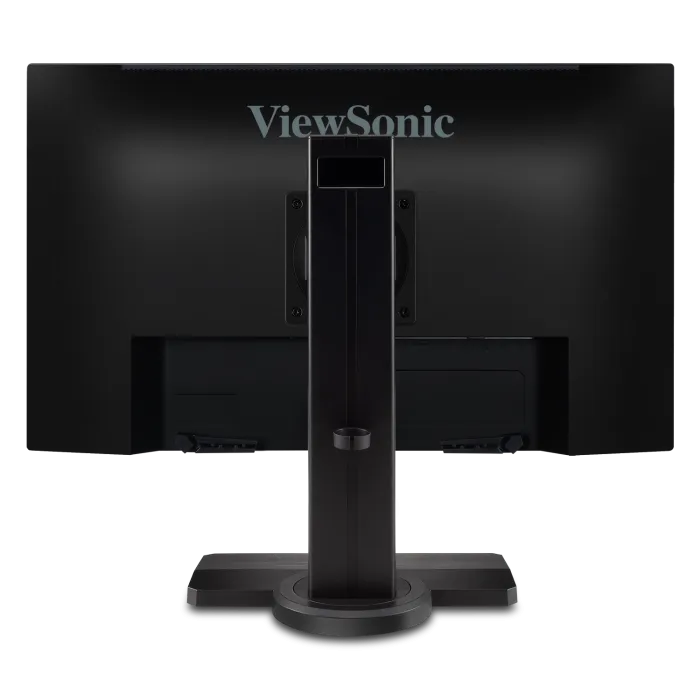 Back view of XG2431 gaming monitor with stand