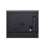 Rear view of LG 49UH7Q-E 49-inch UHD digital signage display showing ports, ventilation, and VESA mounting area