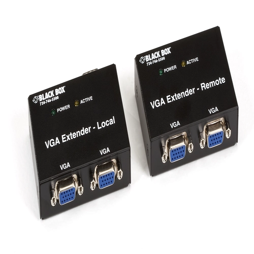 Black Box AC555A-R2 power adapter front view with DC output connector