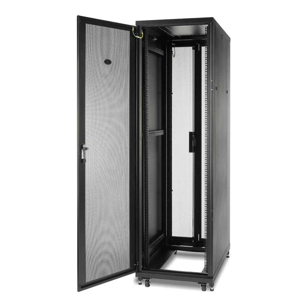 AR2407 opened view with removable side panel and interior access