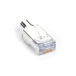 Black Box C6EZSP-100PAK CAT6 patch cables front view showing 100-pack of shielded patch cords with RJ45 connectors