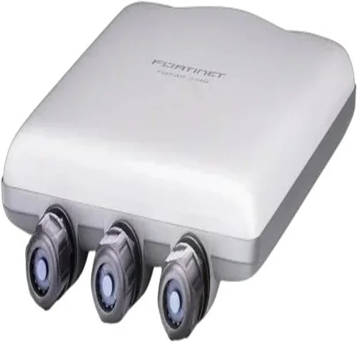 FAP-234G-A front view with LED status bar and wall-mount alignment