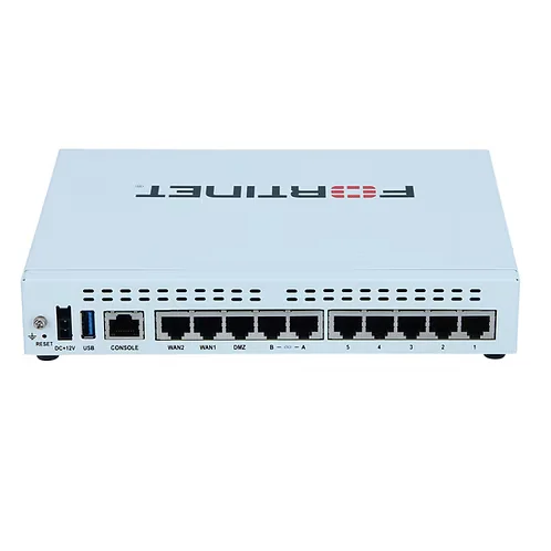 FG-60F front view with desktop-friendly design and port LEDs