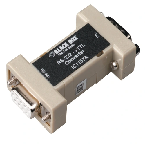 Black Box IC1157A USB extender front view with USB ports for extension over CATx cable