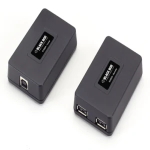 Black Box IC282A USB extender front view with USB ports for device extension