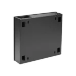 Black Box JPM401A-R2 rackmount fiber enclosure back view with cable management and rear access
