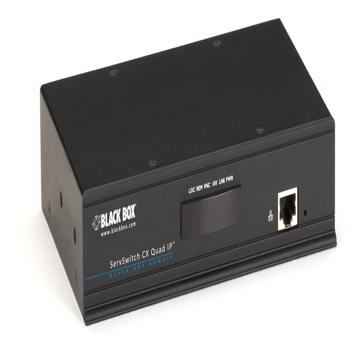 KV4161A KVM switch front view with LED indicators and port selection interface