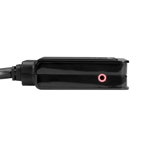 Black Box KV62-CBL KVM cable side view showing cable length and flexibility