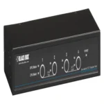 Black Box KV9704A KVM switch front view with 4 port selection buttons and LED indicators for multi-computer control