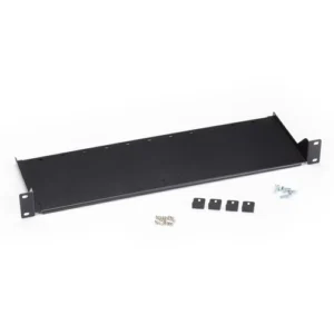 Black Box KVXLC-RMK rackmount kit front view with brackets for installing KVXLC series KVM extenders in 19-inch rack