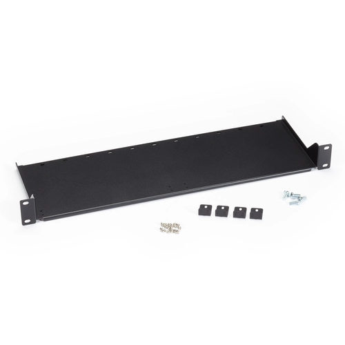 Black Box KVXLC-RMK rackmount kit front view with brackets for installing KVXLC series KVM extenders in 19-inch rack