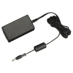 Black Box PS649-R3 autosensing external power supply front view showing 2.5mm barrel connector for power output to compatible KVM switches