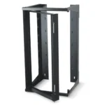 Black Box RM069A-R3 rackmount shelf front view with ventilated steel construction for supporting non-rackmount equipment