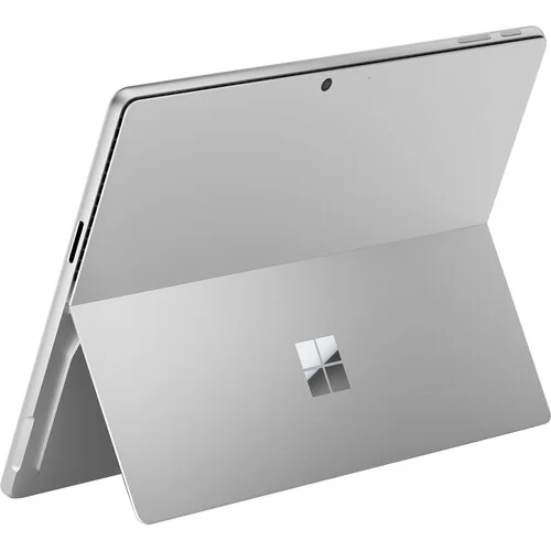 Microsoft MST-ZEW-00001 back panel view with power input, grounding screw, and ventilation openings.