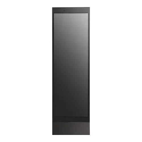 Extreme Networks XE3C 75XE3C-B display front view showing full 75-inch screen surface with ultra-thin bezel.