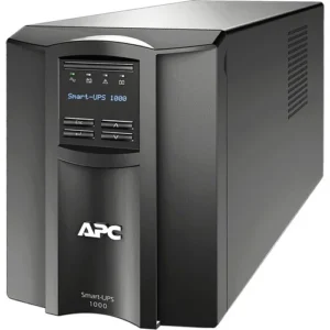 APC SMT1000C Smart-UPS Line-Interactive Battery Backup - 1000VA 120V Tower UPS with Cloud-Enabled SmartConnect Interface