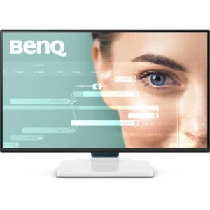 BenQ GW2490TC Ergonomic USB-C Eye-Care Monitor - 23.8-Inch IPS Height-Adjustable Display with Integrated Daisy-Chaining