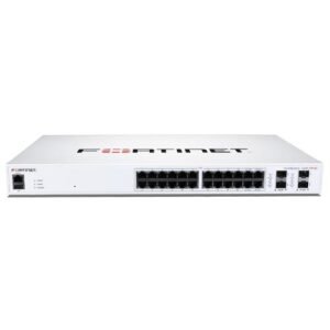 Fortinet FS-124F-FPOE FortiSwitch 124F Layer 2/3 Full PoE+ Managed Switch