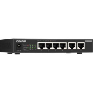 QNAP QSW-2104-2T-R2-US 6-Port Unmanaged Multi-Gigabit Switch