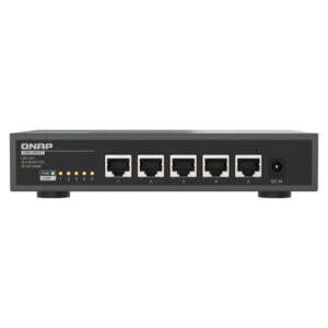 QNAP QSW-3205-5T-US 5-Port Multi-Gigabit Unmanaged Desktop Switch