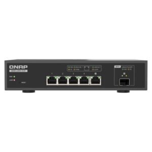 QNAP QSW-L3205-1C4T-US 5-Port Layer 3 Lite Multi-Gigabit Switch