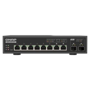 QNAP QSW-L3208-2C6T-US Layer 3 Lite Managed Multi-Gigabit Switch
