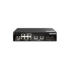 QNAP QSW-M2106PR-2S2T-US Power over Ethernet Web-Managed Switch Solution