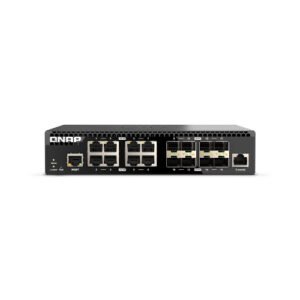 QNAP QSW-M3216R-8S8T-US 16-Port Managed Rackmount Multi-Gigabit Switch