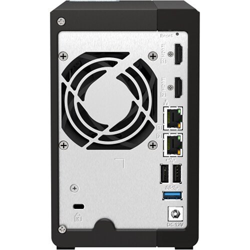 QNAP TS-253E-8G-US back View