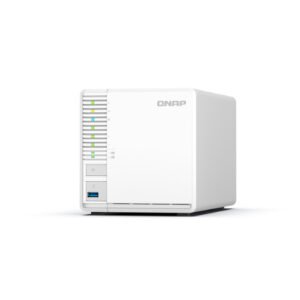 QNAP TS-364-8G-US 3-Bay M.2 NVMe Hybrid Desktop NAS Enclosure