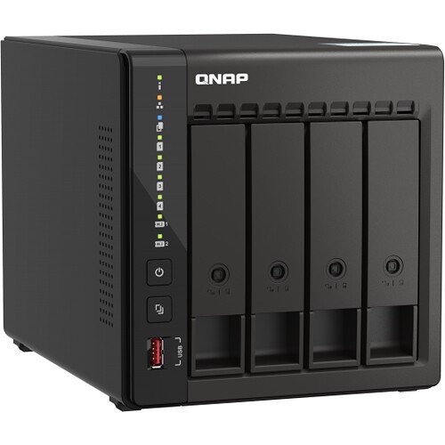 QNAP TS-453E-8G-US Front View