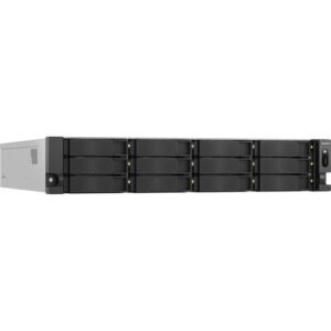 QNAP TS-H1277AXU-RP-R7 High-Performance 12-Bay ZFS Rackmount Storage Server