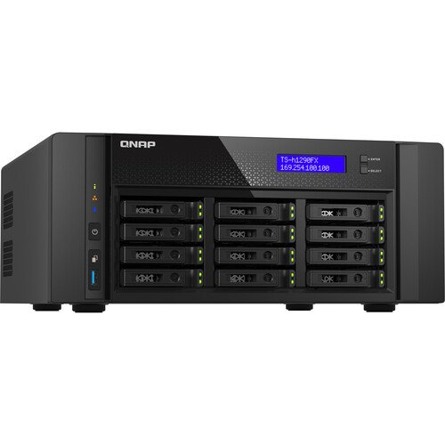 QNAP TS-H1290FX-7302P-256G-US Front View