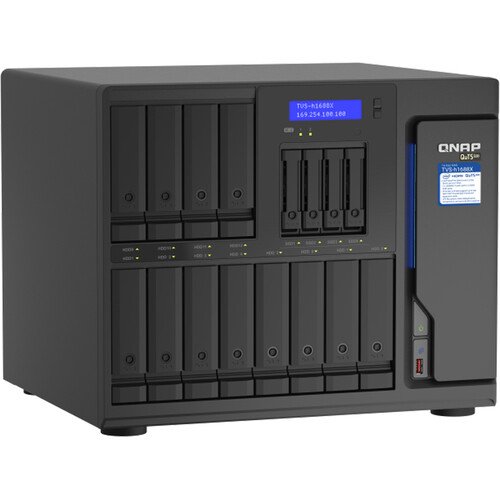 QNAP TVS-H1688X-W1250-32G-US Front View
