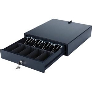 Adesso MRP-13CD 13" Pos Cash Drawer with Removable Cash Tray 4 Bill