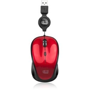 Adesso IMOUSE S8R Adesso-USB Illuminated Retractable Mini