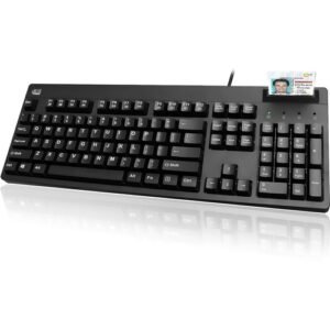 Adesso AKB-630SB-TAA EasyTouch 630SB-TAA SMART Card Reader Keyboard