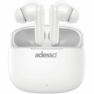 Adesso XTREAM T1 Bluetooth Wireless Earbuds and Built-In Microphone