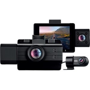 Adesso GOSP32G Mygekogear by Adesso Scout Pro 2K 3-Channel Dash Cam